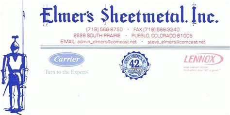 Elmer's Sheet Metal Inc Reviews 